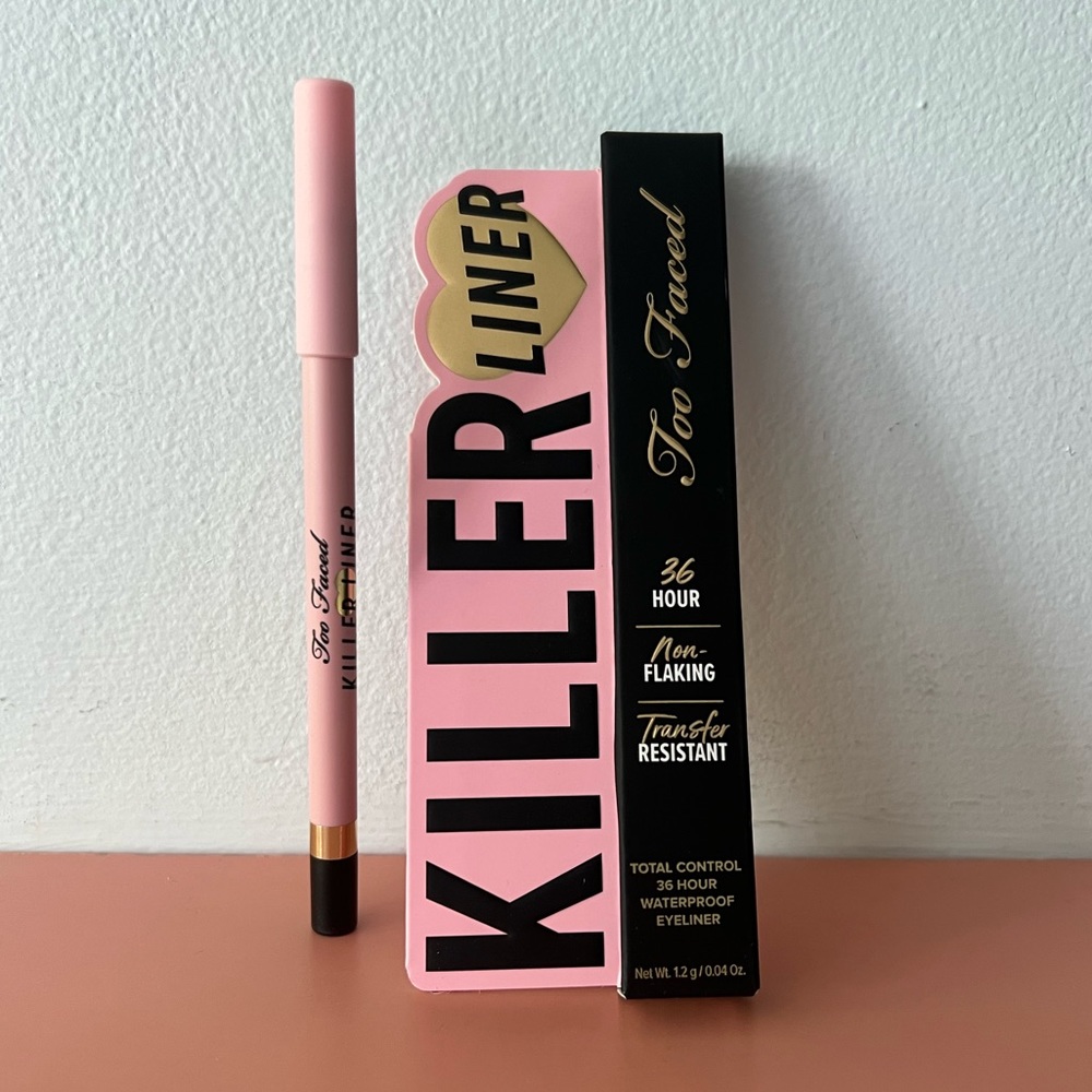 Too Faced Killer Liner 36 Hour Waterproof Gel Eyeliner Pencil - Black